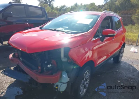 2020 Ford Ecosport Titanium from USA, damaged, VIN MAJ6S3KL9LC360843